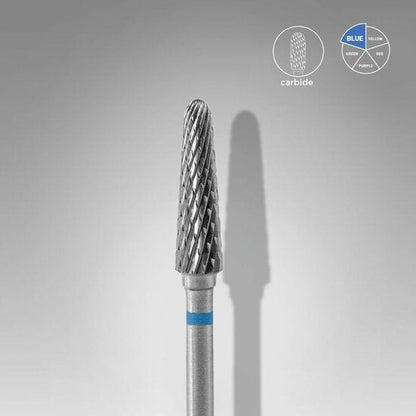 STALEKS Carbide Frees Fitje Conus Blauw 4.0mm - 13mm - SimDi Beauty